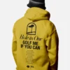 The Yellow hooded sweater